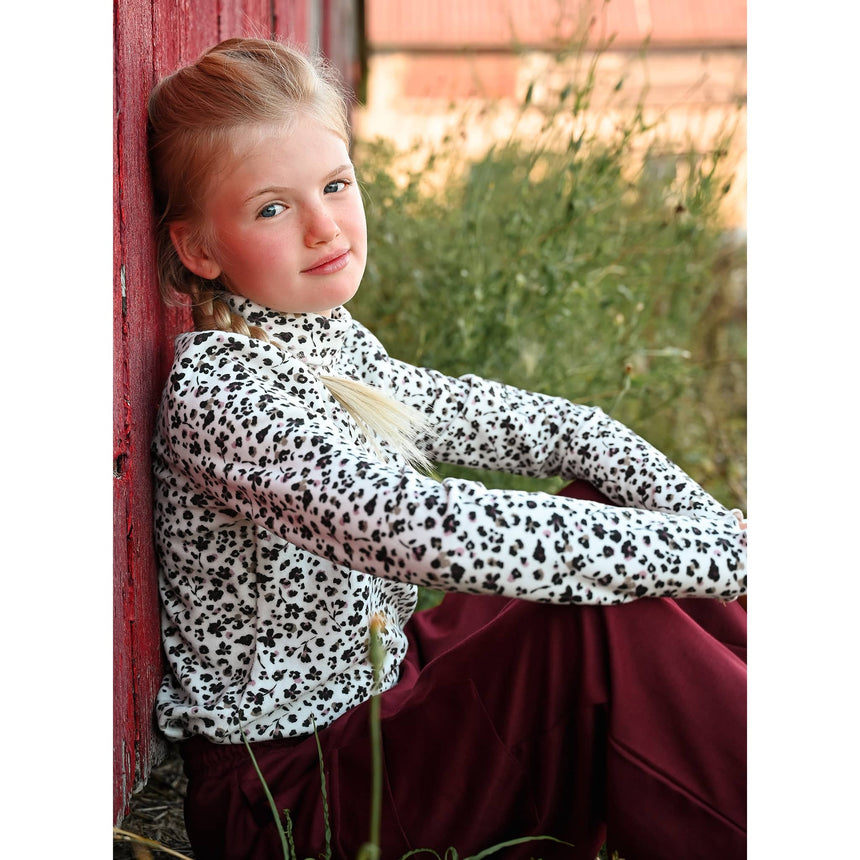 Col Roulé Floral Romance 7-14ans-Look-LOK-2253571C-IVO-CLÉMENT