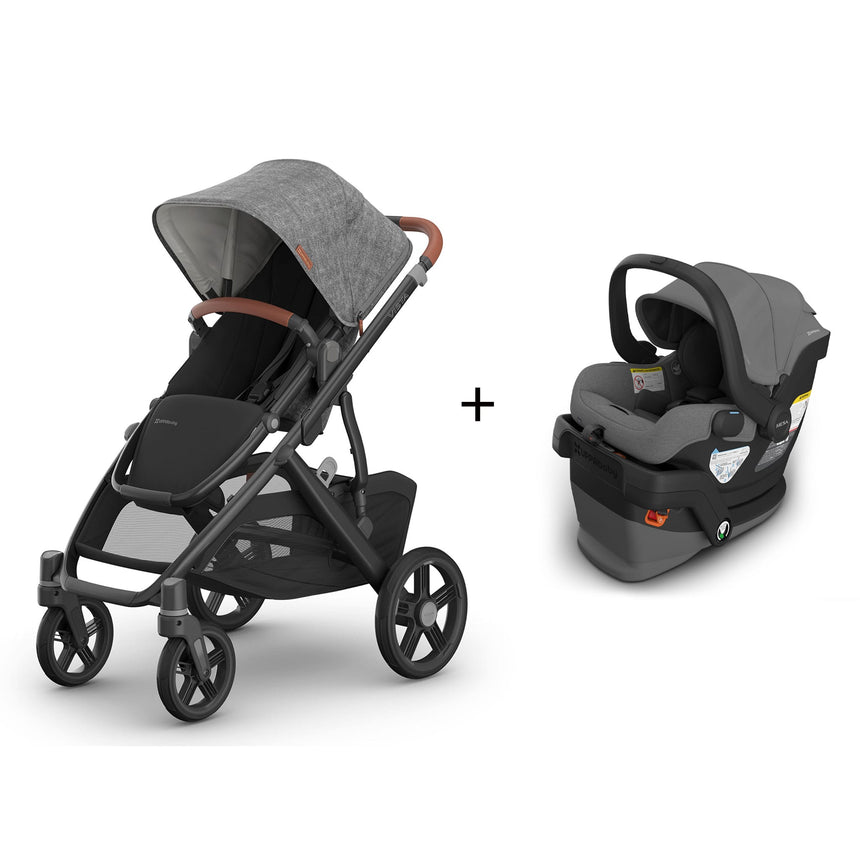 Poussette Vista V3 + Siège d'Auto Mesa V3 - Greyson-Systeme De Voyage (607)-UPPAbaby-CLÉMENT