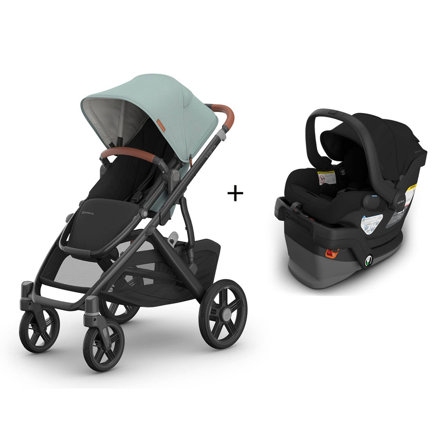Poussette Vista V3 - Kenzi + Siège d'Auto Mesa V3 - James-Systeme De Voyage (607)-UPPAbaby-CLÉMENT