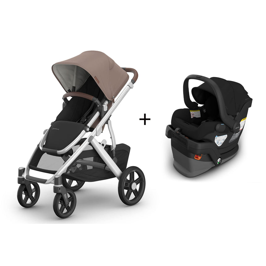 Poussette Vista V3 - Theo + Siège d'Auto Mesa V3 - James-Systeme De Voyage (607)-UPPAbaby-CLÉMENT
