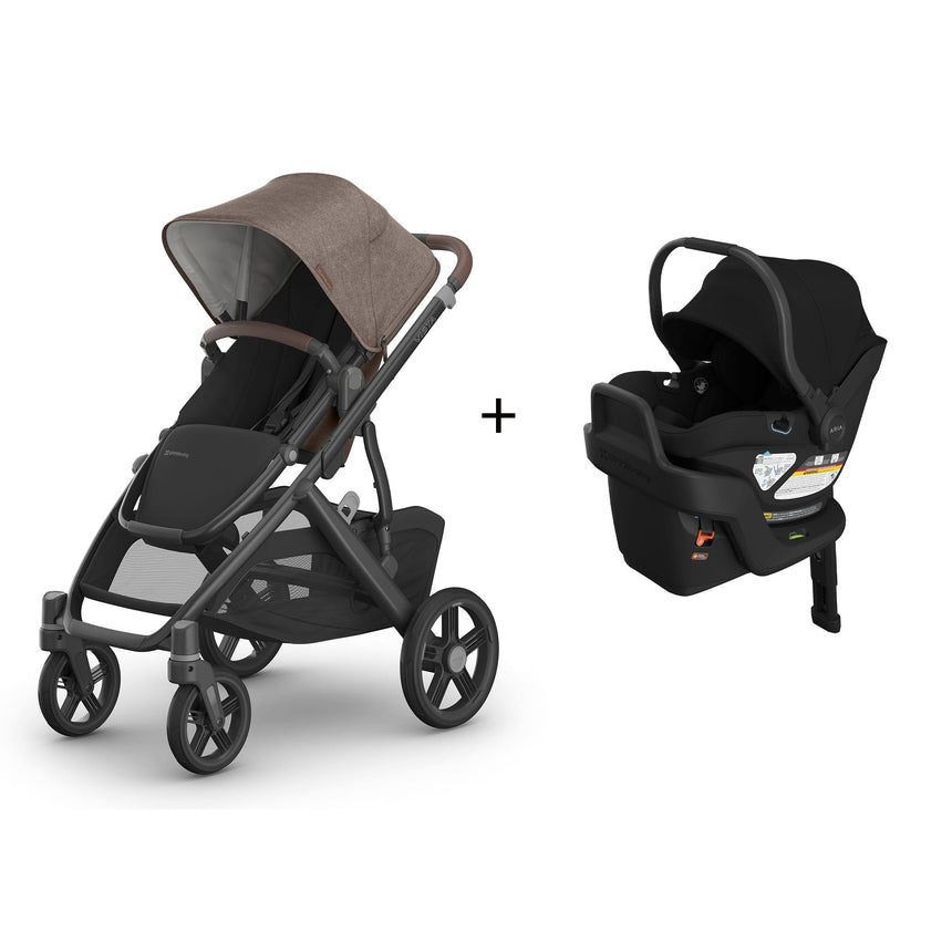 Poussette Vista V3 - Owen + Siège Auto Aria V2 - James-Systeme De Voyage (607)-UPPAbaby-CLÉMENT
