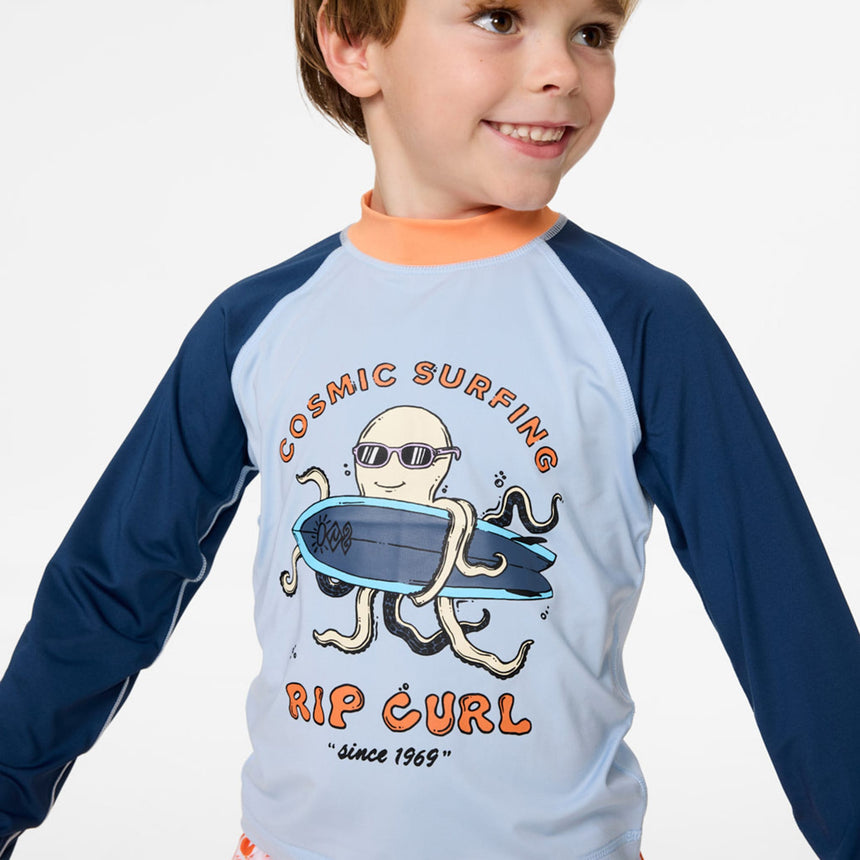 T-shirt Maillot UV Cosmic 1-8ans-Rip Curl-CUR-123TRV-CLÉMENT