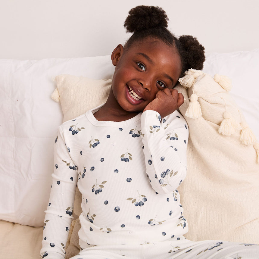 Blueberries Pajamas 2-6x