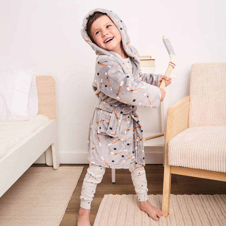 Robe de Chambre Hockey 2-14ans-Petit Lem-LEM-26FRS20F15K-CLÉMENT