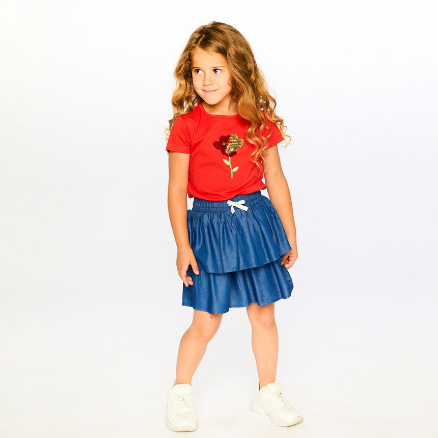 T-shirt Jonquilles 7-10ans-Deux par Deux-2X2-H30H70-7620C-CLÉMENT