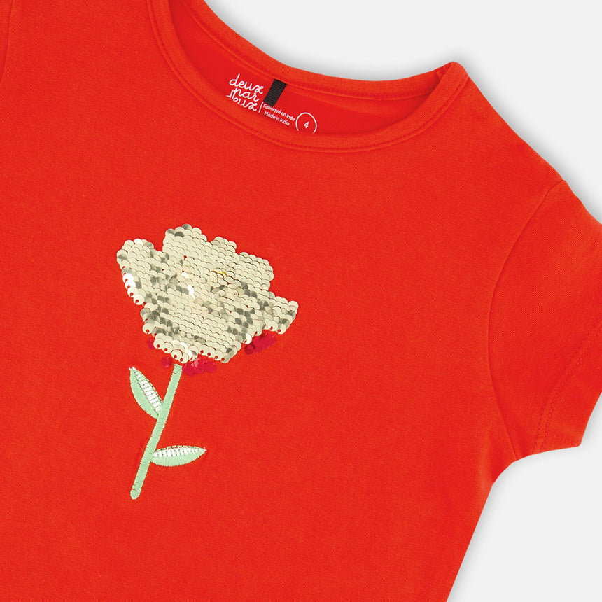 T-shirt Jonquilles 7-10ans-Deux par Deux-2X2-H30H70-7620C-CLÉMENT