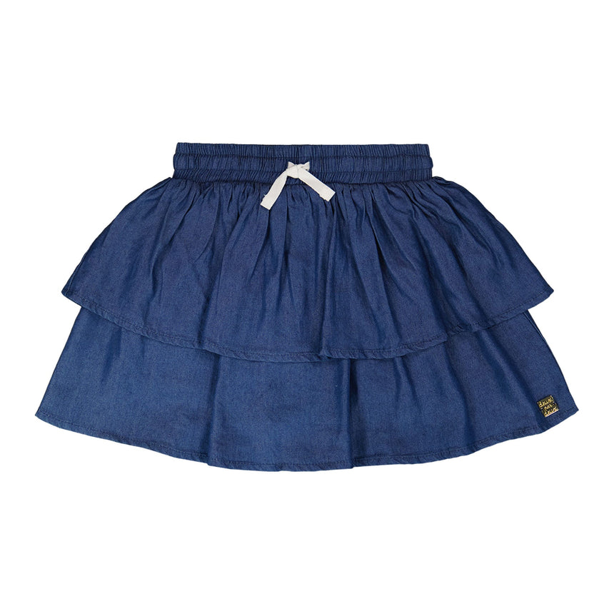 Jupe Jonquilles 7-10ans-Deux par Deux-Marine-7-2X2-H30H80-098C-CLÉMENT