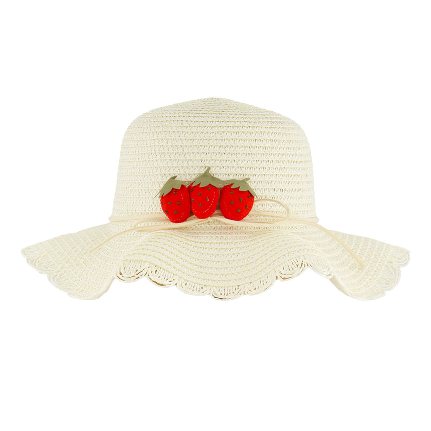 Chapeau Paille Jonquilles-Deux par Deux-Beige-3-6 ans-2X2-H30HH-209-CLÉMENT