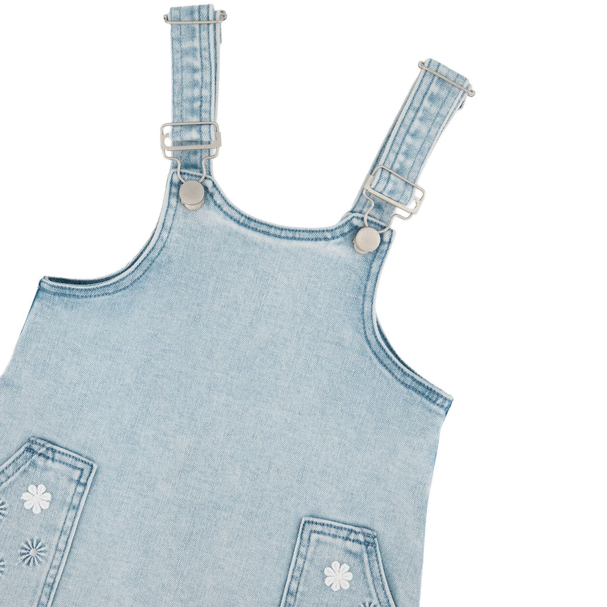 Robe Salopette Marguerites 3-6ans-Deux par Deux-2X2-H30I41-1250B-CLÉMENT