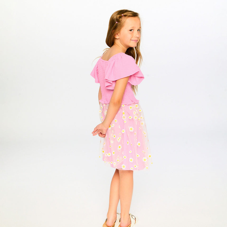 Robe Marguerites 3-6ans-Deux par Deux-2X2-H30I87-6240B-CLÉMENT