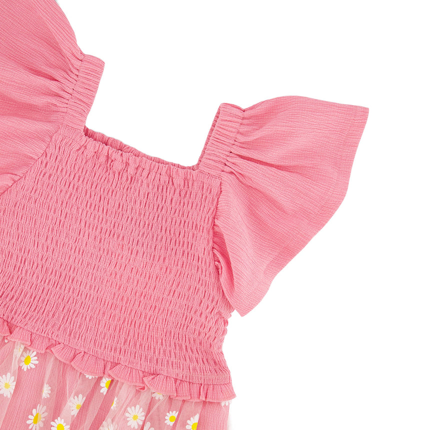 Robe Marguerites 3-6ans-Deux par Deux-2X2-H30I87-6240B-CLÉMENT