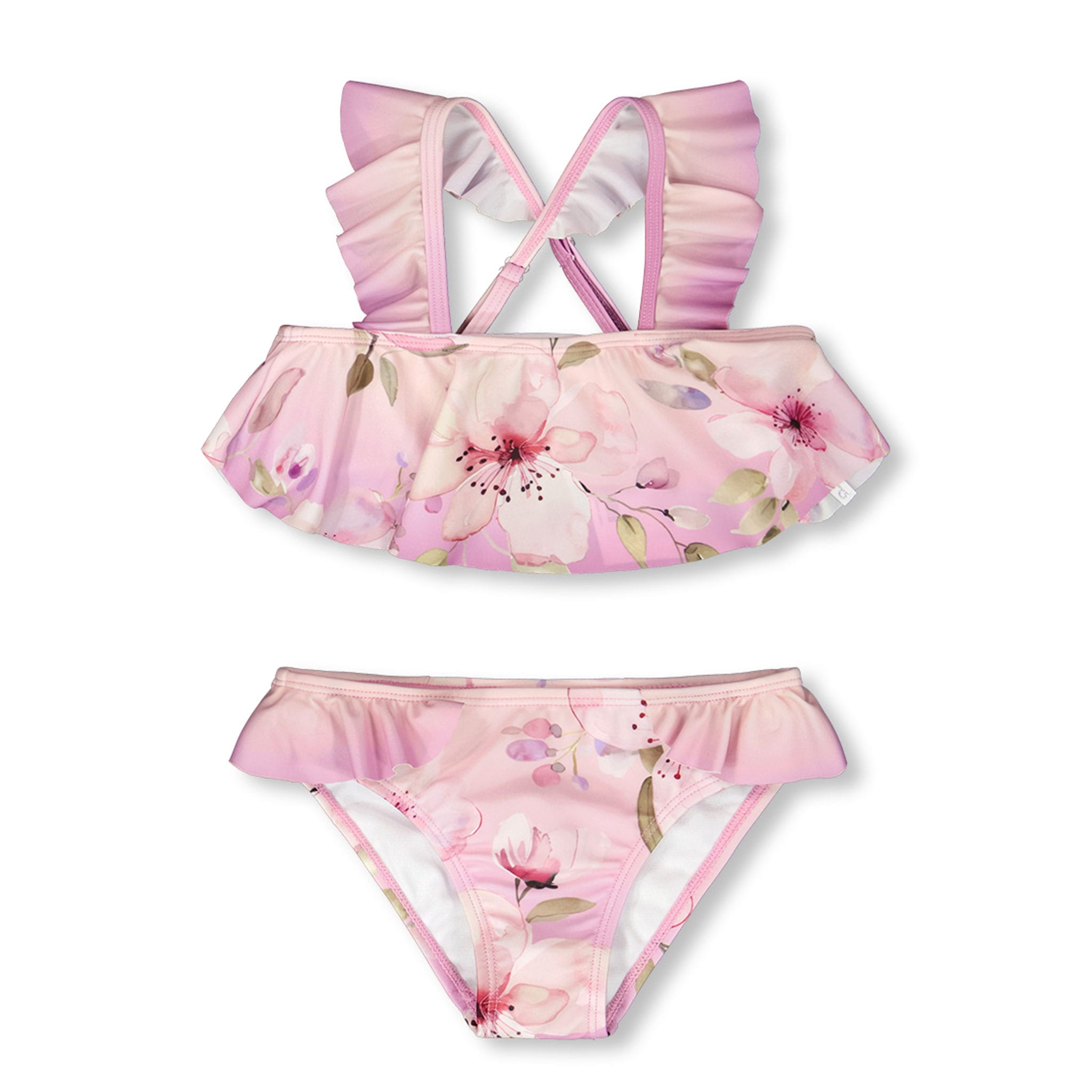 Bikini Lilas Fleurs 7-12ans - Deux par Deux – CLÉMENT