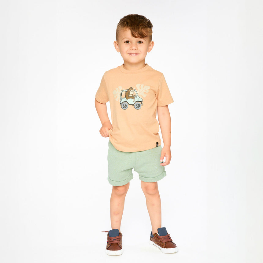 T-shirt Piste Gorille 3-6ans-Deux par Deux-2X2-H30S70-1720-CLÉMENT