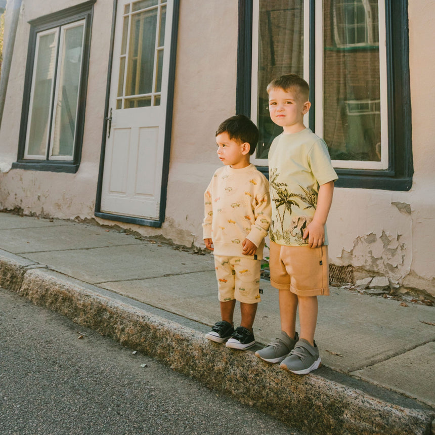 T-shirt Piste Safari 3-6ans-Deux par Deux-2X2-H30S72-3260-CLÉMENT