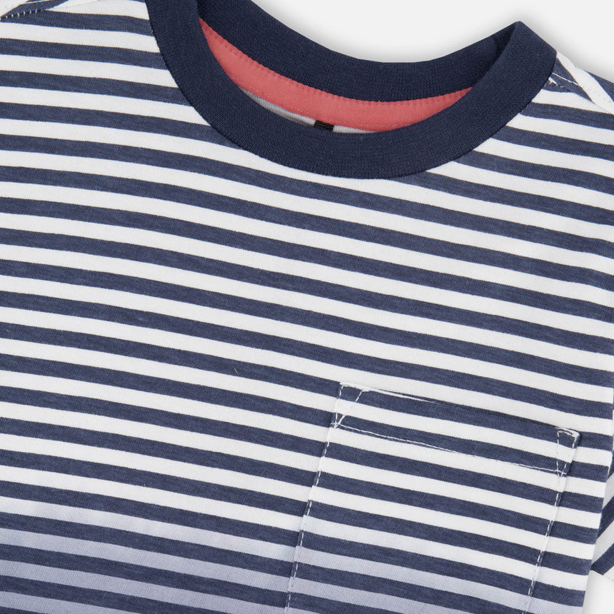 T-shirt Rayé Été 3-6ans-Deux par Deux-2X2-H30T73-105-CLÉMENT