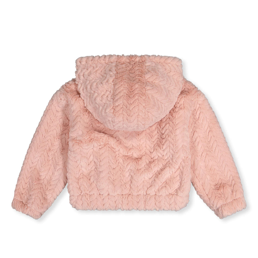 Veste Peluche Fraise 7-10ans-Deux par Deux-2X2-J20G50-6500C-CLÉMENT