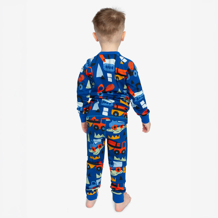 Pyjama Camions 7-10ans-Deux par Deux-2X2-J20PB10-225C-CLÉMENT