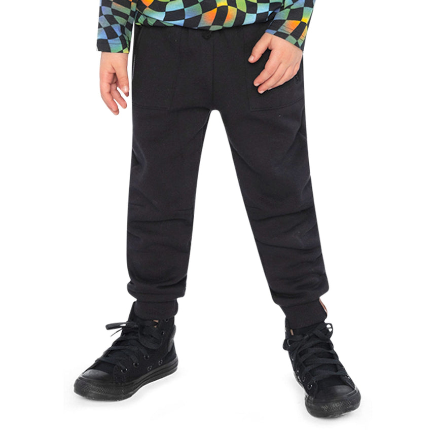 Pantalon Ouaté Boys 3-6ans-Deux par Deux-2X2-J20U21-999B-CLÉMENT