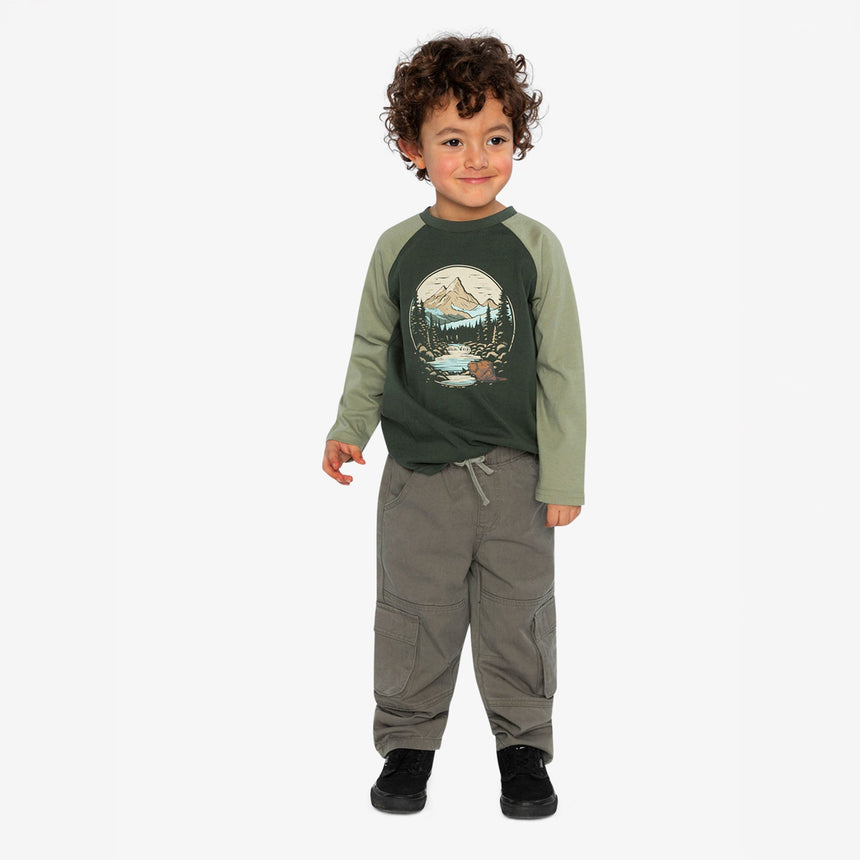 T-shirt Raglan Boys 7-10ans-Deux par Deux-2X2-J20U69-3014C-CLÉMENT