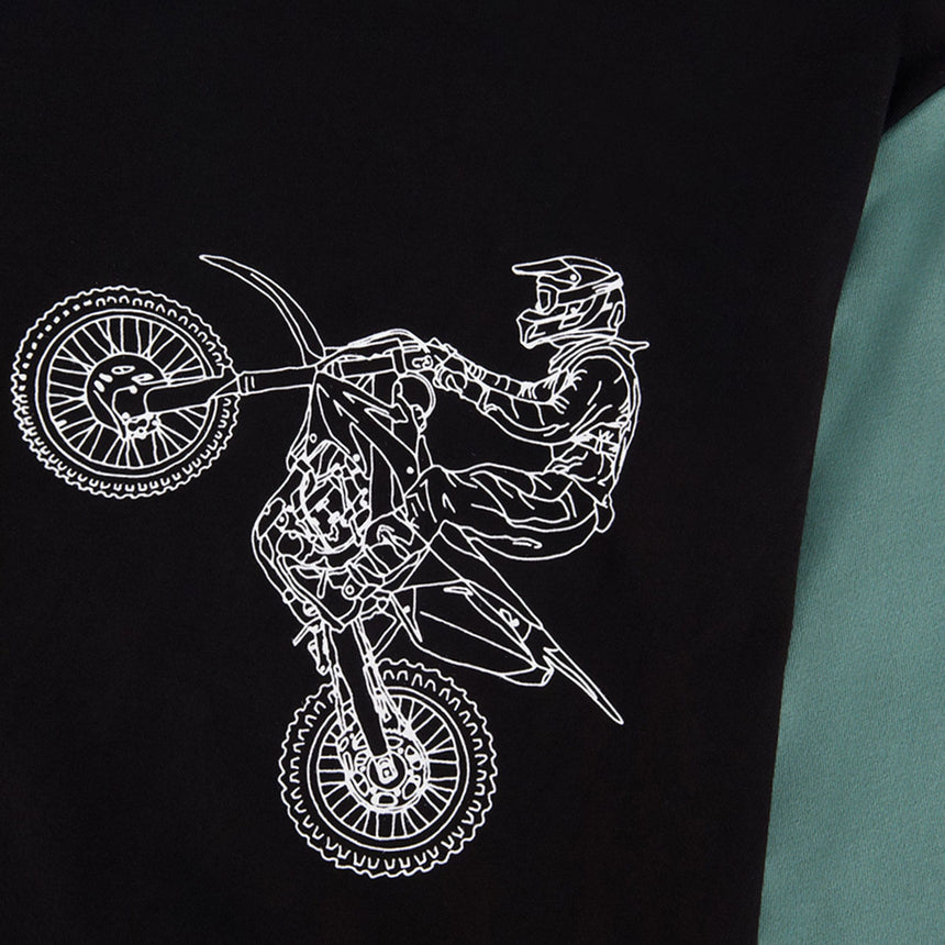 T-shirt Motocross Boys 7-10ans-Deux par Deux-2X2-J20U71-998C-CLÉMENT
