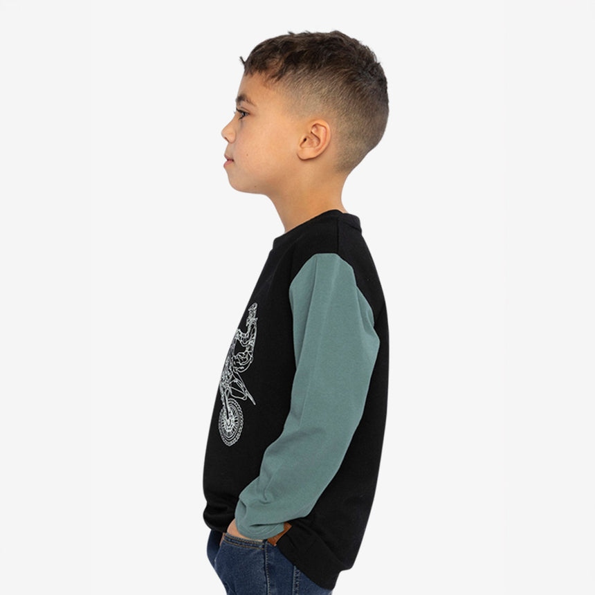 T-shirt Motocross Boys 7-10ans-Deux par Deux-2X2-J20U71-998C-CLÉMENT