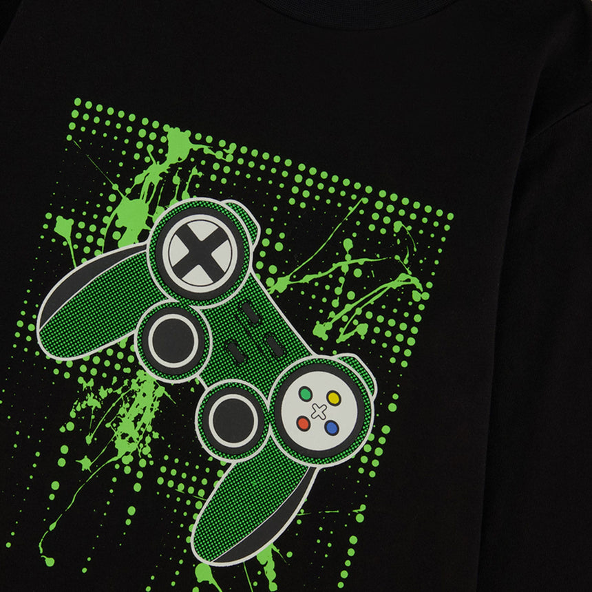 T-shirt Jeux Video Boys 3-6ans-Deux par Deux-2X2-J20U71-999B-CLÉMENT