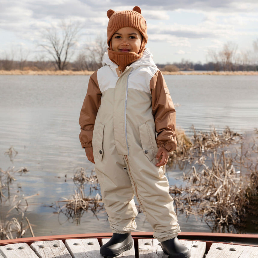 Ocher Knit Hat 6-24m