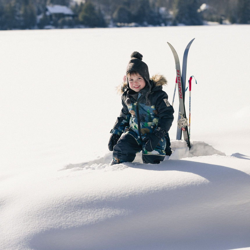 Habit de Neige Une Piècee Ours 2-6ans-Deux par Deux-2X3-J10DB77-052-CLÉMENT