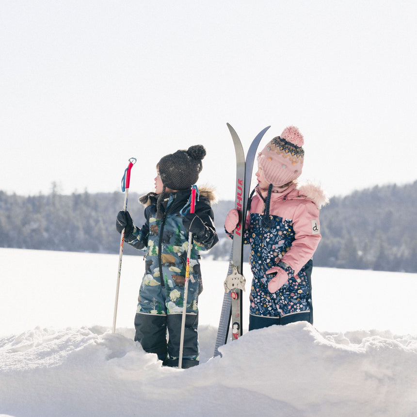 Habit de Neige Une Piècee Ours 2-6ans-Deux par Deux-2X3-J10DB77-052-CLÉMENT