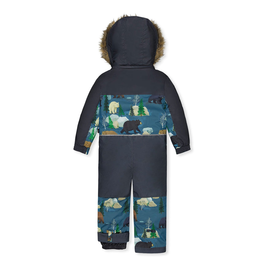 Habit de Neige Une Piècee Ours 2-6ans-Deux par Deux-2X3-J10DB77-052-CLÉMENT