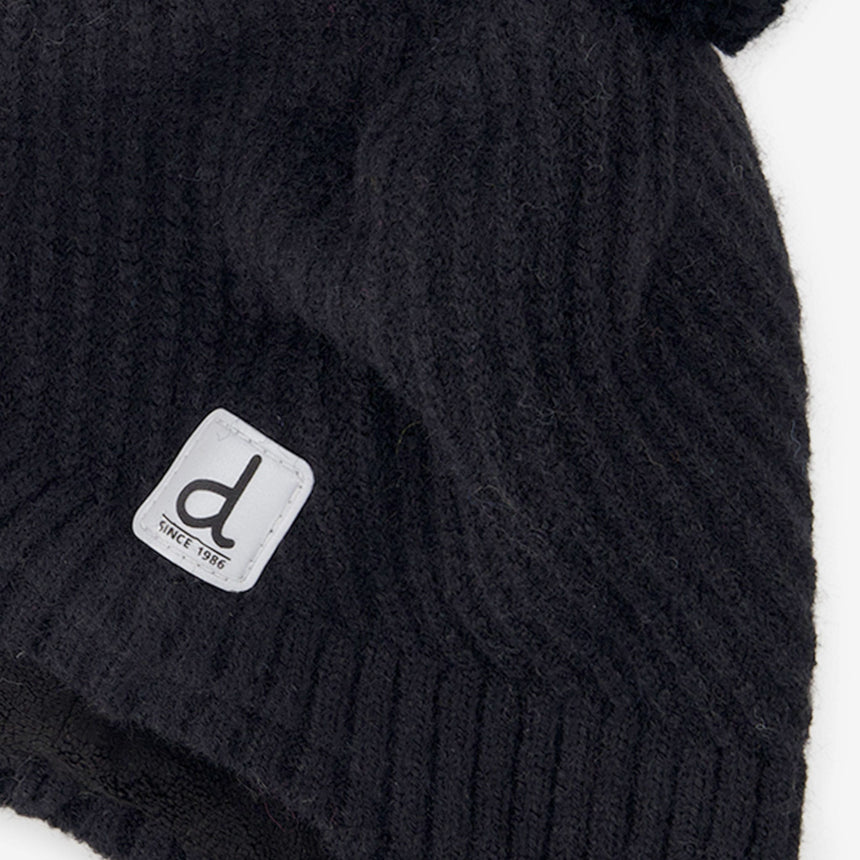 Tuque Tricot Noire 2-14ans-Deux par Deux-2X3-J10XT1-999-CLÉMENT