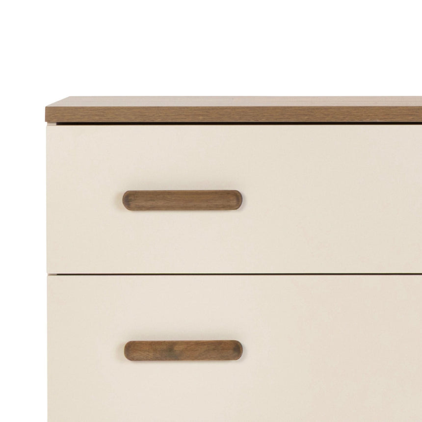 Lala 3 Drawers Dresser Chest - Almont Walnut