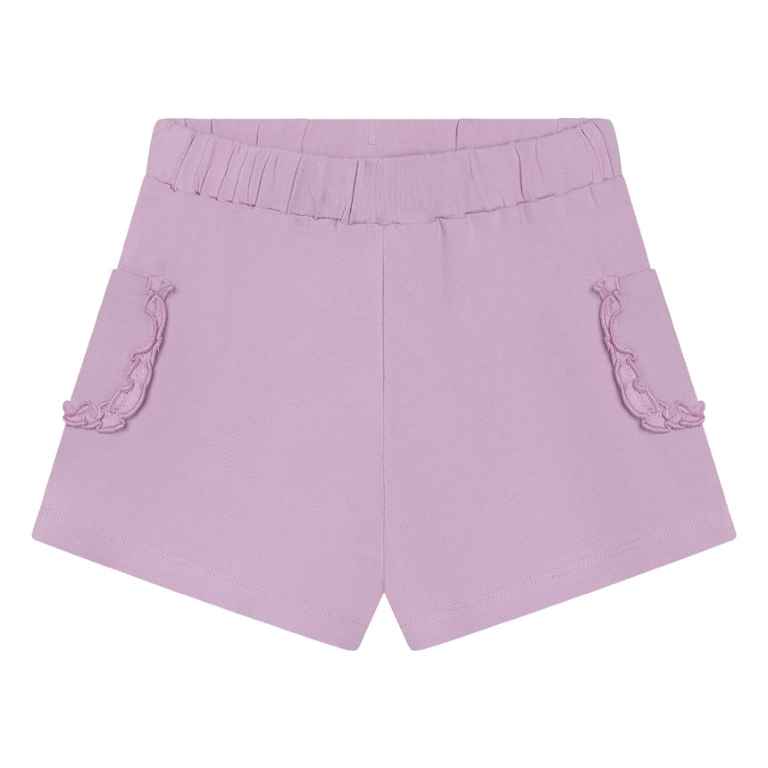 Short Ouatée Unie 3-8ans-Minymo-Lilas-3-AC1-124323-CLÉMENT