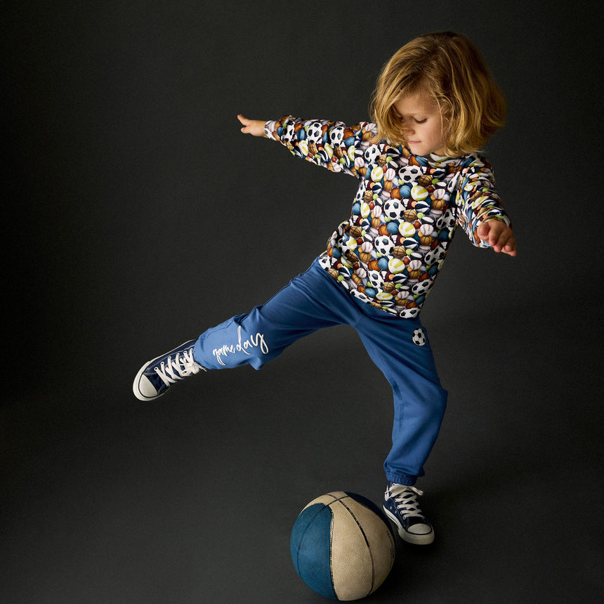 T-shirt Imprimé Ballon Sport 3-8ans-Minymo-AC1-134457-7900-CLÉMENT