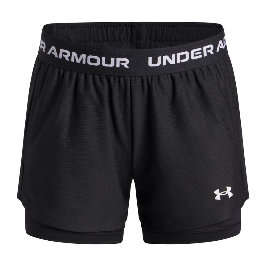 Short 2en1 Tech Play Up 8-16ans-Under Armour-Noir-S-ARM-6004985-005-CLÉMENT