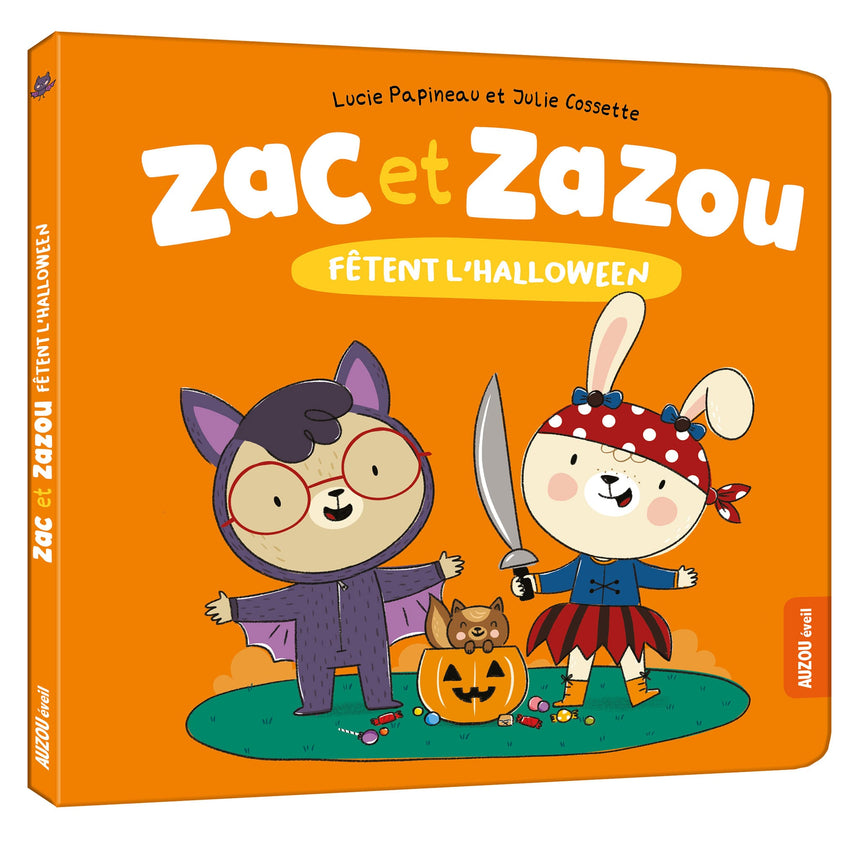 Zac Et Zazou Fêtent l'Halloween-Auzou-AUZ-782898240034-CLÉMENT