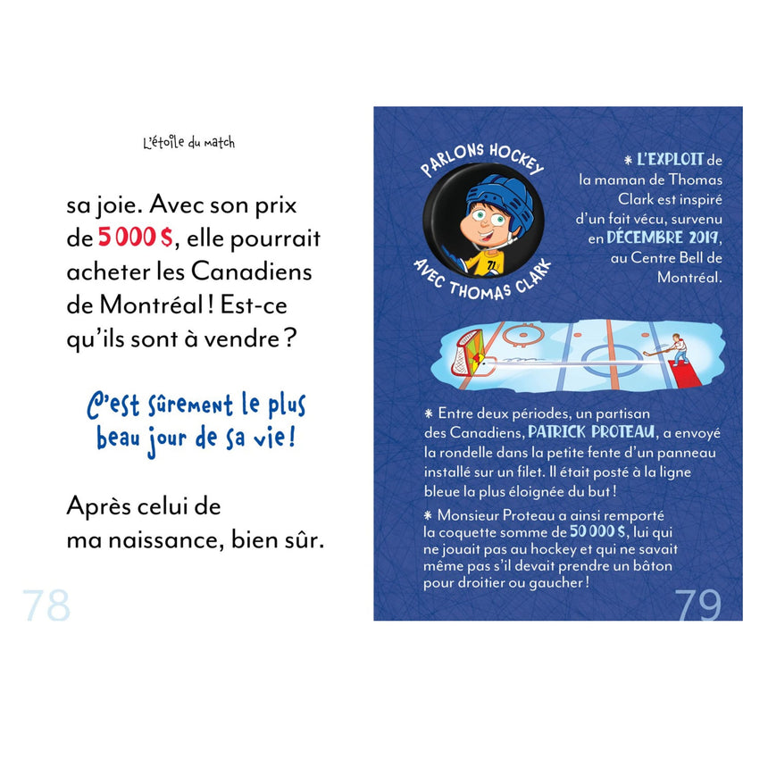 Fou Du Hockey L'étoile du Match-Auzou-AUZ-782898246173-CLÉMENT