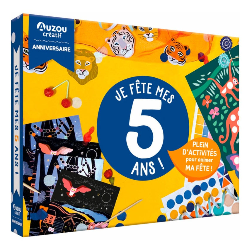 Mon Coffret D'anniversaire - Je Fête Mes 5 Ans !-Auzou-AUZ-791039525015-CLÉMENT