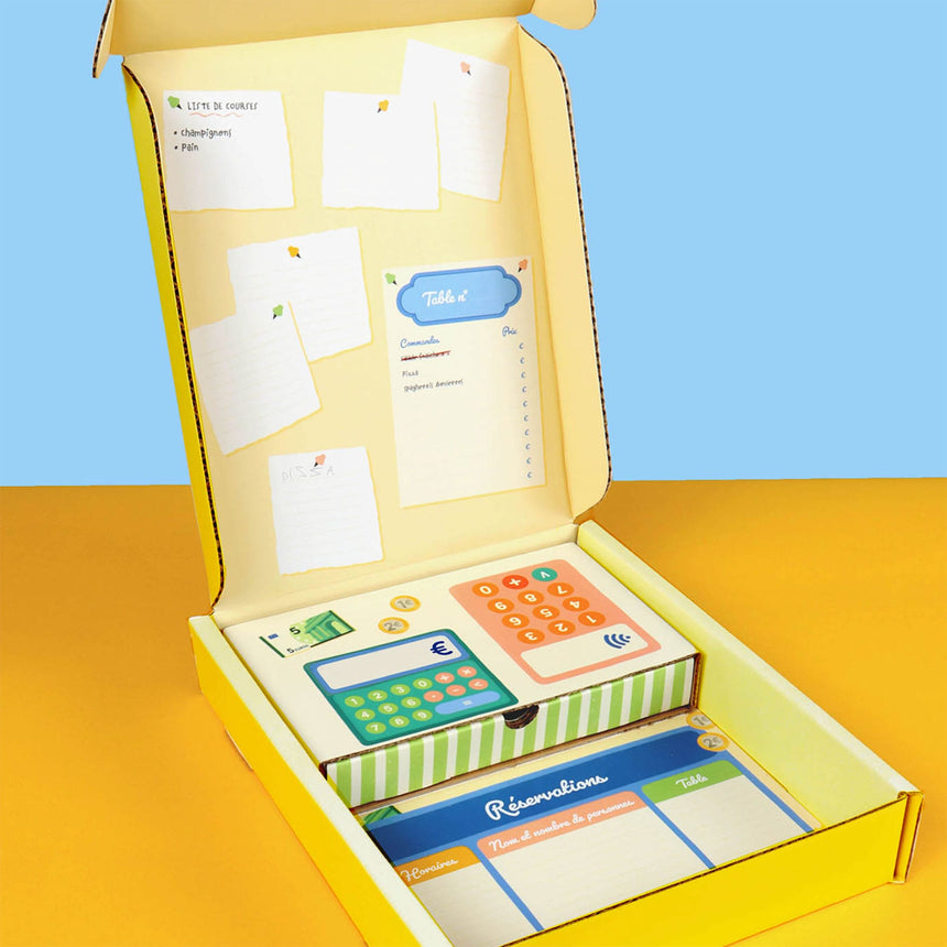Je joue au restaurant ! - Coffret d'imitation-Auzou-AUZ-791039575089-CLÉMENT