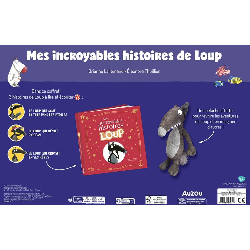 Mes Incroyables Histoires De Loup-Auzou-AUZ-791039579728-CLÉMENT