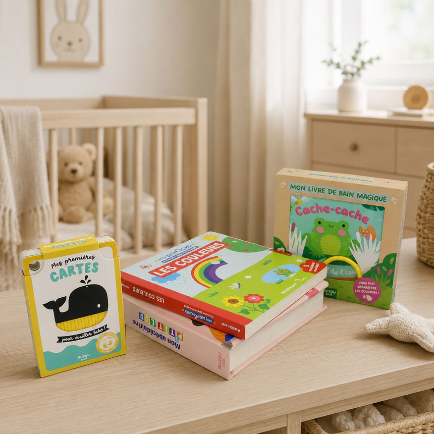 Ensemble de Livres (4) Cadeau de Naissance