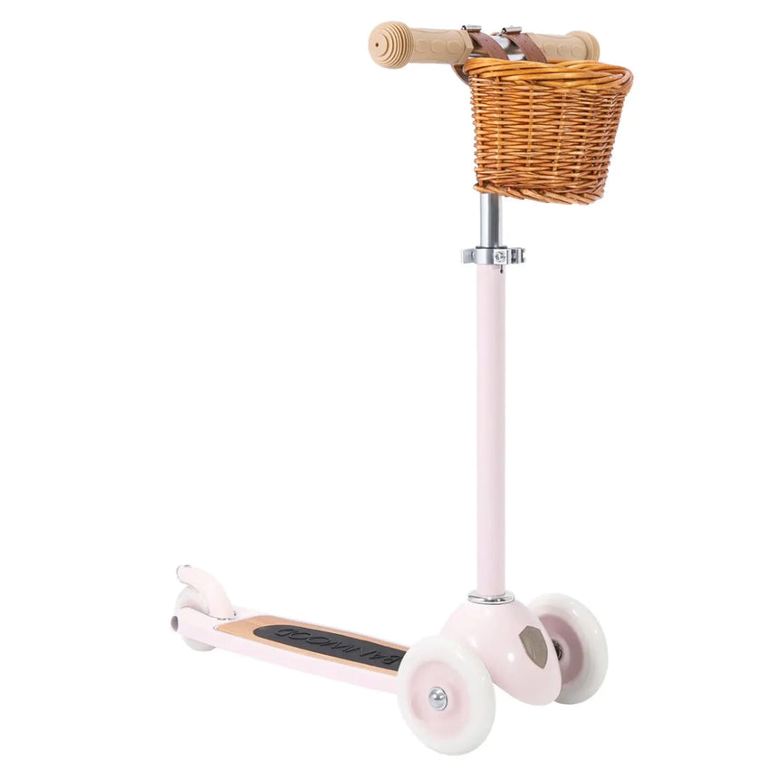 Trottinette - Rose-Banwood-BA3-SCOOTERPINK-CLÉMENT