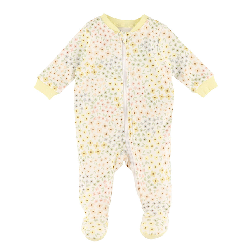 Pyjama Fleurs Abeilles 0-30mois-Bebe Confort-Blanc-0 m-BC2-1251716C-CLÉMENT