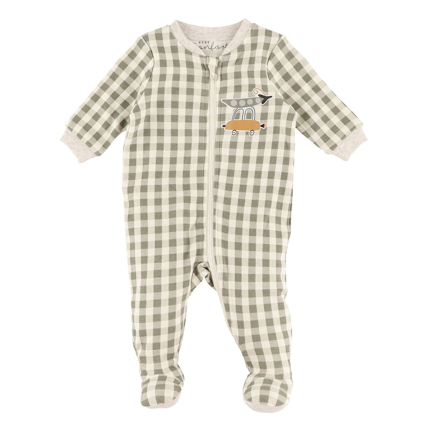 Pyjama Gingham Pois 0-30mois-Bebe Confort-Sauge-0 m-BC2-1257714C-CLÉMENT