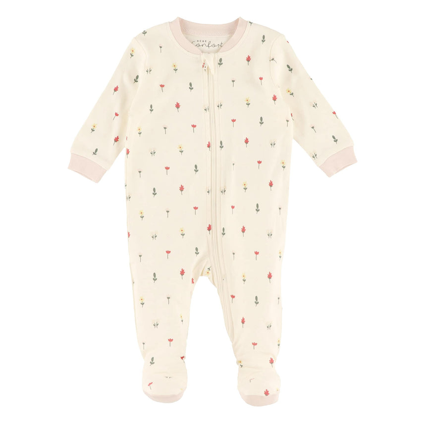 Pyjama Petites Fleurs 0-30mois-Bebe Confort-Ivoire-0 m-BC2-2251713C-CLÉMENT