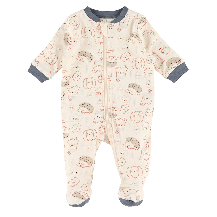 Pyjama Imprimé Hérissons 0-30mois-Bebe Confort-Beige-0 m-BC2-2254716C-CLÉMENT