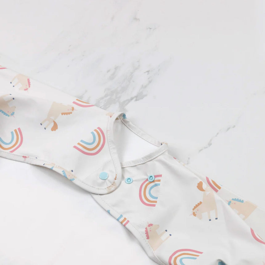 Bavoir Manches Longues - Licorne-Bibado-BDO-BIB513R-CLÉMENT