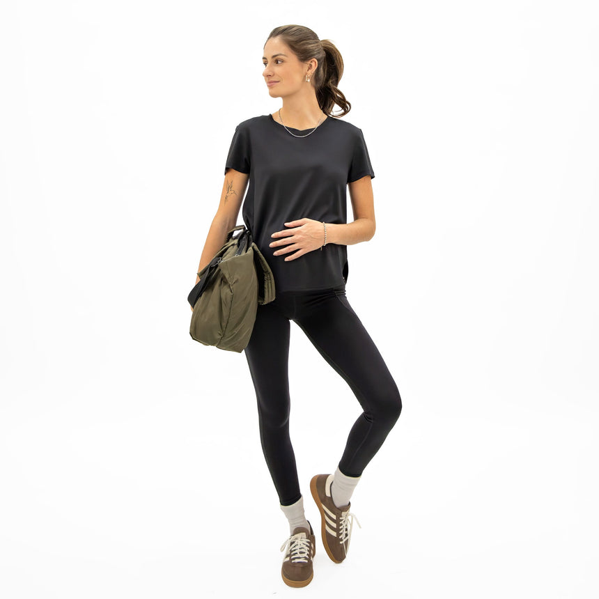 T-shirt Athlétique Noir-Bella Maternite-BEA-1268864C-CLÉMENT