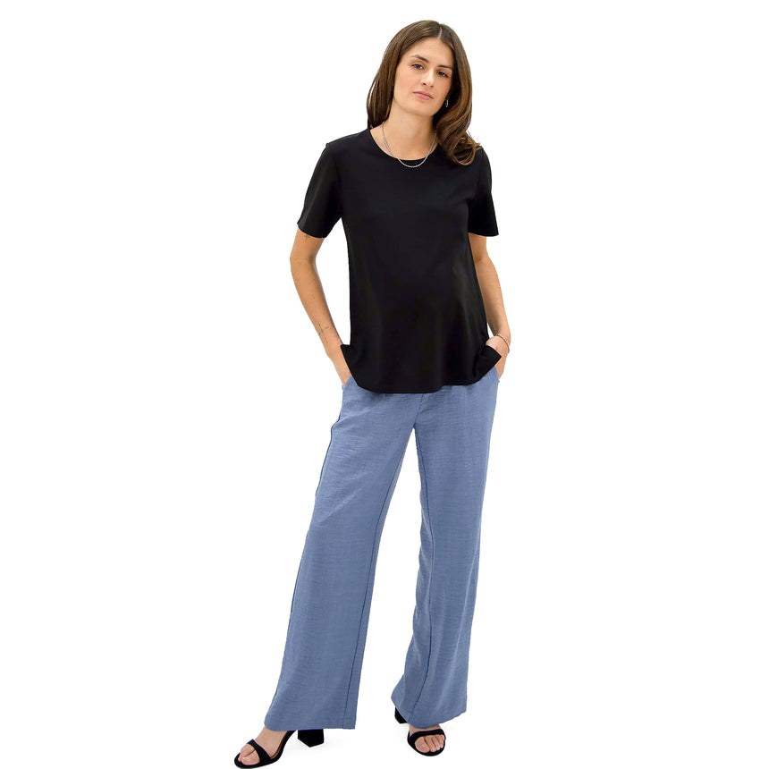 T-shirt Noir-Bella Maternite-BEA-1268884C-CLÉMENT