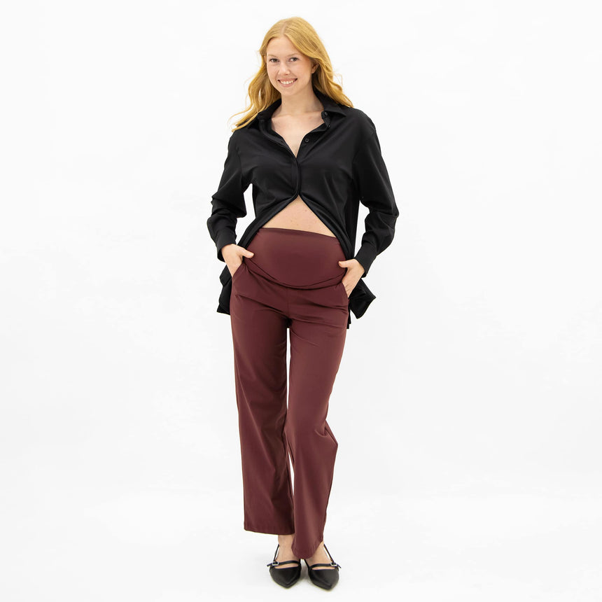 Bordeaux Classic MaternityPant